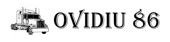 Beleuchtetes LKW Namensschild mit Ovidiu 86 LED Gravur
