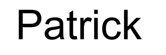 Beleuchtetes LKW Namensschild mit Patrick  LED Gravur