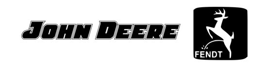 Beleuchtetes LKW Namensschild mit John Deere  LED Gravur