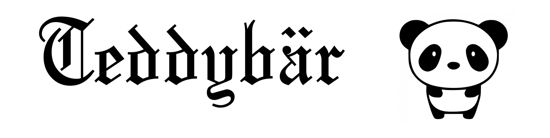 Beleuchtetes LKW Namensschild mit Teddybär  LED Gravur