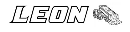 Beleuchtetes LKW Namensschild mit LEON LED Gravur