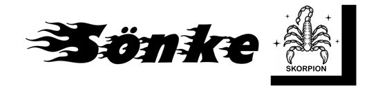 Beleuchtetes LKW Namensschild mit Sönke LED Gravur