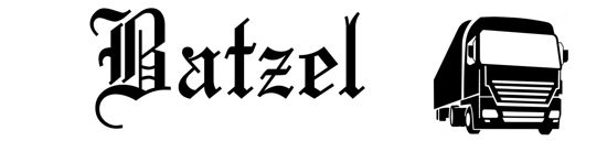 Beleuchtetes LKW Namensschild mit Batzel LED Gravur