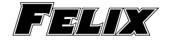 Beleuchtetes LKW Namensschild mit Felix  LED Gravur