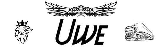 Beleuchtetes LKW Namensschild mit Uwe LED Gravur