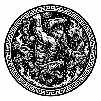 Zentaur Schieferuntersetzer – Griechische Mythologie Deko