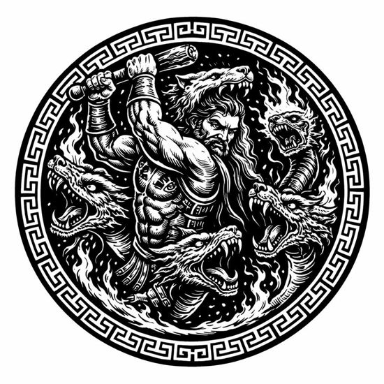 Zentaur Schieferuntersetzer – Griechische Mythologie Deko