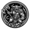 Minotaurus Untersetzer – Griechische Mythologie im epischen Design