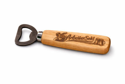 Flaschenöffner Holz „Prost!“ – Bieröffner Geschenk für Männer - Kopie