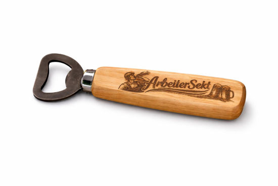 Flaschenöffner Holz „Prost!“ – Bieröffner Geschenk für Männer - Kopie