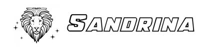 Beleuchtetes LKW Namensschild mit Sandrina LED Gravur