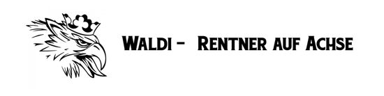 Beleuchtetes LKW Namensschild mit Waldi - Rentner auf Achse  LED Gravur