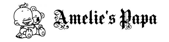 Beleuchtetes LKW Namensschild mit Amelie‘s Papa LED Gravur